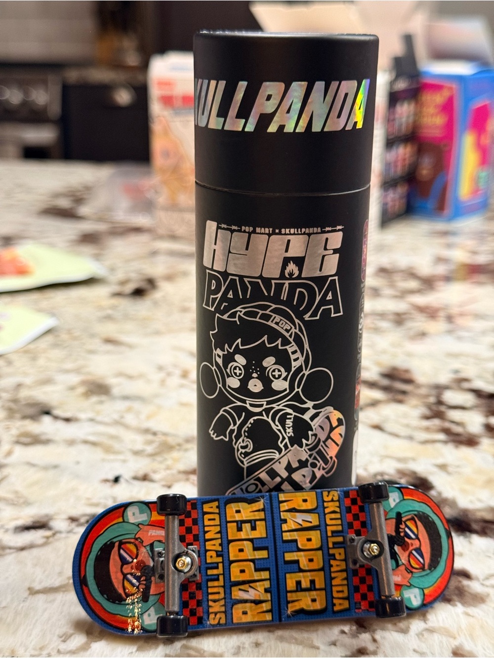 Pop Mart Skullpanda Hypepanda Series Fingerboard